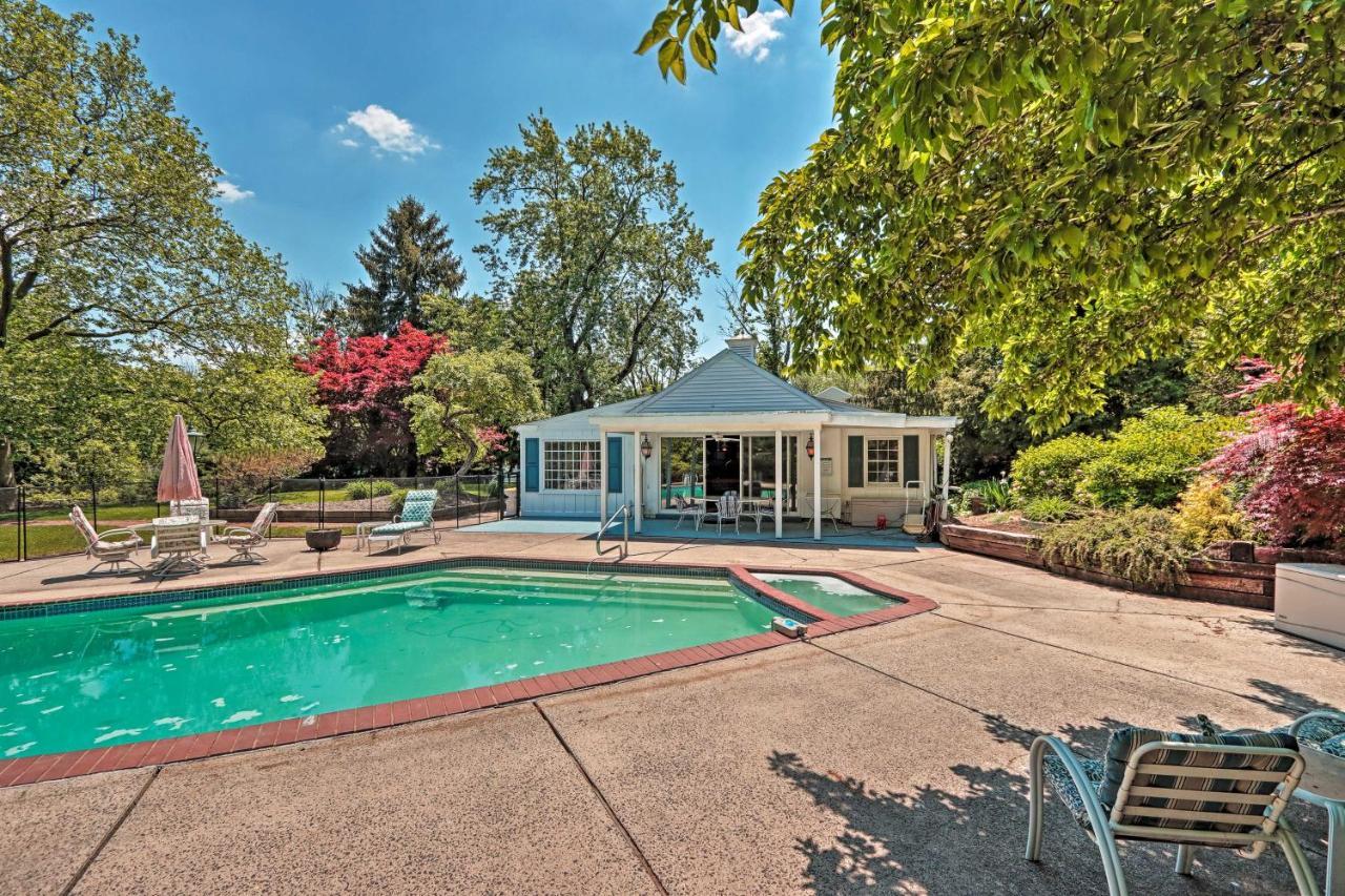 Morgan Hughes Homestead With Game Room And Pool! Lansdale Eksteriør bilde